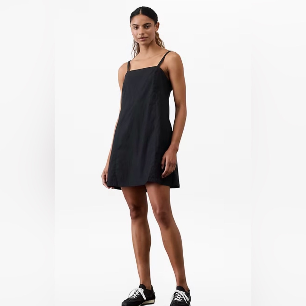 Athleta Women’s Paradise Cami Dress Black Large tall LT